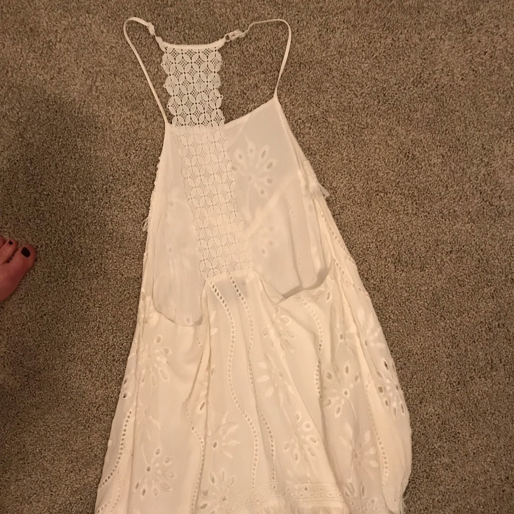 White Sun Dress View 3